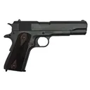 Tisas 1911 Government .45 ACP Semi-Automatic Pistol, 5\" Barrel, 7+1 Capacity, Parkerized Finish with Wood Grips - 1911A1GOVT - Tisas Trabzon Arms Industry