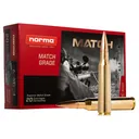 Norma Golden Target Match .338 Lapua Mag 250gr HPBT Brass Case 20 Rounds - Norma Ammo