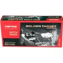 Norma Ammunition 10157692 Dedicated Precision Golden Target Match 223 Rem 69 GRBoat Tail Hollow Point 20 Per Box - Norma Ammo