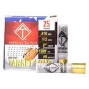 American Tactical Target Load 410 Gauge 2.5\" 1/2 oz #9 Shot 25 Rounds Plastic Case MPN ATIAC4109 - American Tactical Imports