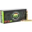 Sierra A937532 Outdoor Master 223 Rem 55 GRHollow Point Boat Tail 20 Per Box - Sierra