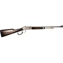 Heritage Range Side RS41020NI Lever Action Shotgun, .410 Bore, 20\" Barrel, 5+1, Nickel Finish, Turkish Walnut Stock, Leather-Wrapped Lever. - Heritage Manufacturing