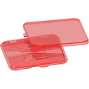 MTM Case-Gard PFS Primer Flipper Square Red Plastic - Mtm Products