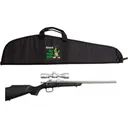 KSA Crickett 2245BSC Black Synthetic MY First Rifle SS PKG - Davey Crickett