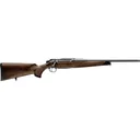 Sauer 80117099 505 Lux Full Size 3+1 24\" Matte Blued Threaded Barrel, Matte Blued Saddle Mount Steel Receiver, Grade 2 Wood Fixed Stock - Blaser Usa