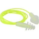 Radians Resistor Flanged Earplugs Hearing Protection Thermoplastic 27dB NRR Yellow/Clear 3 Pair FP43HVBP3 - Radians Inc.
