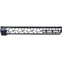 Odin Works F15MLRA 15.5\" Ragna M-LOK Forend M-LOK, Black Aluminum, Mounting Hardware Included for AR-15 - Odin