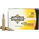 Armscor FAC2231N .223/5.56 NATO 55 GR Full Metal Jacket - 20rd Box - Armscor