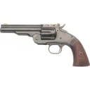 Cimarron CA858 NO.3 Schofield 5\" FS Blued Walnut Revolver - Cimarron