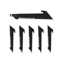Outdoor Edge RRUS30K6C Replacement Blades 6 3\" Black Utility Serrated 420J2 SS Blades - Outdoor Edge Knives