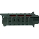 Strike Industries Siviperhgcbk Viper AR Rifle Handguard Polymer Black, Red Inserts - Strike Industries