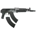 Pioneer Arms PRO Series AK-47 Hellpup 7.62x39mm Semi-Automatic AK Pistol, Rear 1913 Picatinny Rail, Forged Trunnion, (2) 30 Round Magazines - AK0031-FT-PRO-P - Pioneer Arms