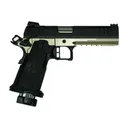 Great Lakes Firearms GL1911DS-9FSS G-PLT 1911DS Synergy, 9MM, 5\" Barrel, Black Slide, Platinum Frame - Great Lakes Firearms