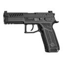 CZ USA P-09 F Nocturne 9mm 4.53\" Barrel 10rd Semi-Auto Pistol, Optics Ready W/ Enhanced Grip Frame - 01670 - Cz Usa
