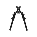 Warne 7921M Skyline Pro Bipod Black Anodized QD Picatinny Head with Lite Legs - Warne Mfg