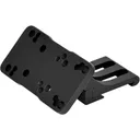 Warne 6110ML Red-Dot Riser 45 Degree Offset Reflex Black Anodized Left Hand - Warne Mfg