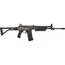 JRA Gallant Rifle, Gen II, 5.56 NATO, Semi-Auto, 18\" Barrel W/ Comp, No Bayonet Lug, Side Fold Stock, Polymer Handguard, Case, 30 Rd Mag - Service Grade - James River Armory