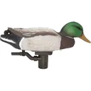 Higdon Battleship Swimmer PRO Mallard Drake Decoy, Foam-Filled, 7 Hour Runtime. - Higdon Decoys