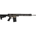 Great Lakes Firearms AR10 Rifle, .308win, 18\" 416r Stainless Steel Barrel, 15.25\" M-LOK Rail, 6 Position M4 Stock, Desert Flag Cerakote Finish- GL10308SS F-DST - Great Lakes Firearms