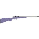 Keystone Sporting Arms Crickett Model KSA2445 Rifle .22 LR 16.1" Barrel Single Shot Bolt Action Purple Synthetic Stock Open Sights - Crickett