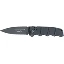 Boker 01KALS99 Kalashnikov Pocket 3.35\" Plain D2 Steel Blade Black Aluminum Handle - Boker