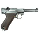 From Ben\'s Private Collection, WWI Era 1917 Dated DWM P08 German Luger W /1920 Property Stamp. 9MM Luger /Para, G/V.G. Cond, Ser# 4322, C& R Eligible - Germany