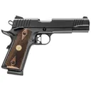Charles Daly 440213 Superior 10+1 5\" Stainless Steel Barrel, Black Serrated Steel Slide, Black Steel Frame w/Beavertail, Walnut Diamond Checkered Grip, ZeroTech Red Dot - Chiappa