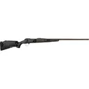 Fierce Firearms TWTROG300PRC20BT Twisted TI Rogue 20\" Black Cerakote Steel Threaded Barrel, Black Cerakote Drilled & Tapped Titanium Receiver, LR Negative Comb Trophy Camo Carbon Fiber Stock - Fierce