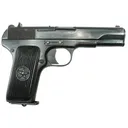 From Ben\'s Private Collection, Russian TTC Tokarev Pistol, 7.62x25, CCCP Soviet Grips, G/V.G. Condition, 2 Mags & Holster, Ser# AB1428, C& R Eligible - Tula
