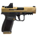 Canik Mete MC9LS HG7883BV-N 9mm 3.64\" 17+1 Striker Fired Pistol, Optics Ready, Bronze Cerakote - CANIK