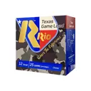 Rio Texas Game Load High Velocity 12 Gauge 2.75\" 1-1/4 oz #6 Lead Shot 25 Rounds TG366TX Brass Case - Rio Ammo
