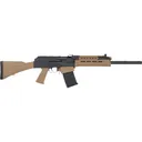 JTS M12AK-T1A GM12AK-T1A-BR Shotgun 12 Gauge 18.7\" 5rd Semi-Auto M-LOK Forearm FDE, Chrome Lined, 4-Pos Gas - Jts