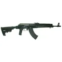 From Ben\'s Private Collection - Russian Saiga 7.62x39 AK-47 Variation Rifle W / Pistol Grip and T-6 Multi-Position Stock, 30 Round Mag, Ser #13411746 - Izhmash