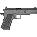 Springfield Armory PX9229LAOS 1911 Emissary 9mm 9+1 5\" Stainless Barrel Optic Ready Black Carbon Slide VZ Grips Thin-Line G10 Grip - Springfield