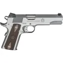 Springfield Armory PX9420S 1911 Garrison 5\" 7+1 Stainless Steel Frame & Slide Thin-Line Wood with Double-Diamond Pattern Grip - Springfield