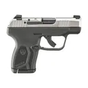 Ruger 13748 LCP Max Compact Frame 10+1 2.80\" Black Oxide Alloy Steel Barrel, Matte Serrated Stainless Steel Slide, Black Polymer Frame, Black Polymer Grip - Ruger