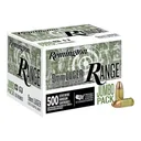 Remington Ammunition R27779 Range Jumbo Pack 9mmLuger 115 GR Full Metal Jacket 500/Box - 500rd Battle Pack - Remington