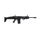Panzer Arms SCRXII PRO Semi-Automatic 12 Gauge Shotgun, 18.5\" Barrel, 5+1 Capacity, Flip-Up Sights, QD Sockets - Angled Foregrip - Black - PASCRXIIPROB - Panzer Arms