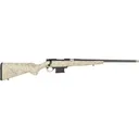 Howa HCE6ARCTAN 1500 Carbon Elevate 22\" Carbon Fiber Wrapped Threaded Barrel, Black Drilled & Tapped Steel Receiver, Fixed Stocky\'s Tan w/Black Webbing Synthetic Stock, Right Hand - Legacy Sports