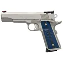 Colt ZO5072XE 1911 Gold Cup Trophy 9mm 5\" Barrel 9rd Semi-Auto Pistol, Stainless Steel W/ Fiber Optic Front Sight & Bomar Rear Sight - Minor Cosmetic Blem - Colt Defense