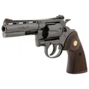Colt ZPYTHONBP4WTS Python .357 Magnum 4.25\" Barrel 6rd Revolver, Blued W/ Walnut Colt Medallion Grips - Minor Cosmetic Blem - Colt Defense