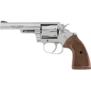 Colt ZVIPERSP4WRR Viper .357 Magnum 4.25\" Barrel 6rd Revolver, Stainless Steel W/ Walnut Grips (Half Lug) - Blem - Colt Defense