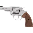 Colt ZVIPERSP3WRR Viper .357 Magnum 3\" Barrel 6rd Revolver, Stainless Steel W/ Walnut Grips (Half Lug) - Minor Cosmetic Blem - Colt Defense