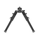 Warne Skyline Lite Bipod 7914M Gun Rest Aluminum/Steel 6.5-11.15\" Height Folding QD M-LOK Black - Warne Mfg