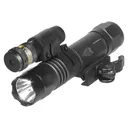 UTG LT-ELP38Q-A Light/Red Laser Combo 400 Lumen QD Mount, Class 3R Red Laser, Aluminum Housing - Leapers