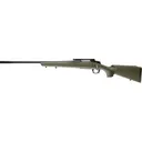 CVA CR3983GLH Cascade XT 4+1 22\" Graphite Black Cerakote Fluted Threaded Barrel, Graphite Black Cerakote Picatinny Rail, Fixed OD Green w/Black Webbing Synthetic Stock, Left Hand - Connecticut Valley Arms