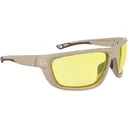 Radians DUFF13040C Safety Glasses Eye Protection, Amber Lens, Tan Frame, 99.9% UV Protection, Scratch Resistant. - Radians Inc.