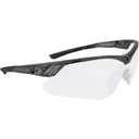 Radians DUHF13010C Half Frame Safety Glasses Clear Lens Rubber Nosepiece 99.9% UV Protection. - Radians Inc.