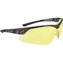 Radians DUHF13040C Shooting Glasses Eye Protection, Amber Lens, 99.9% UV, Scratch Resistant, Half Frame. - Radians Inc.