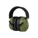 Radians High Performance Earmuff Hearing Protection 26dB NRR Over the Head Black/Green DUHIHPGRBX. - Radians Inc.